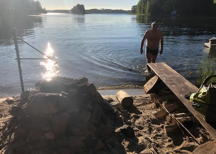 Villa Beautiful Lakeside Vetojaervi *